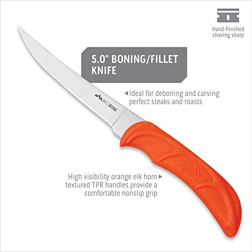 Outdoor Edge WL-6 Wildlite - 6-Piece Field To Freezer Hunting & Game Processing Knife Set thumb #3