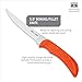 OUTDOOR EDGE WildLite - 6-Piece Field to Freezer Hunting & Game Processing Knife Set with Gut Hook Blade, Caping Knife - Hunting Knives for Gutting Deer with Case - Deer & Elk Accessories