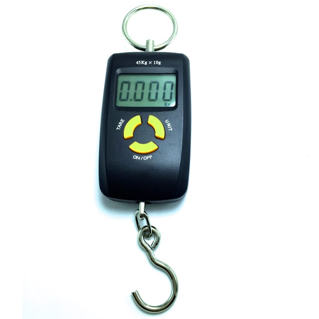 45kg Luggage Hanging Scale Digital Weighting Fishing Hook Fish Weight Mini Pocket LCD Electronic