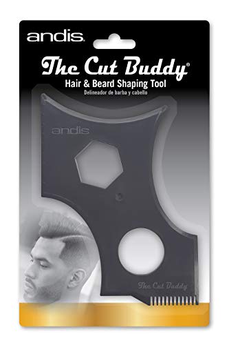 Andis Cut Buddy Premium Hair Beard Shaping Tool For All Beards And Hairlines - Ultimate Use With A Beard Trimmer Or Razor To Style Your Beard & Facial Hair, Black #TOP1