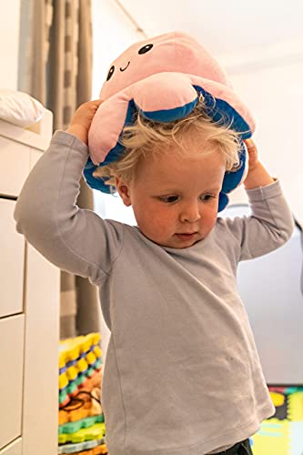 KUNSTIFY XXL Oktupus Stimmungs Kuscheltier Oktopus Kuscheltier wenden Riesen Octopus Plüschtier für Mädchen, für Kinder… – Bild 6