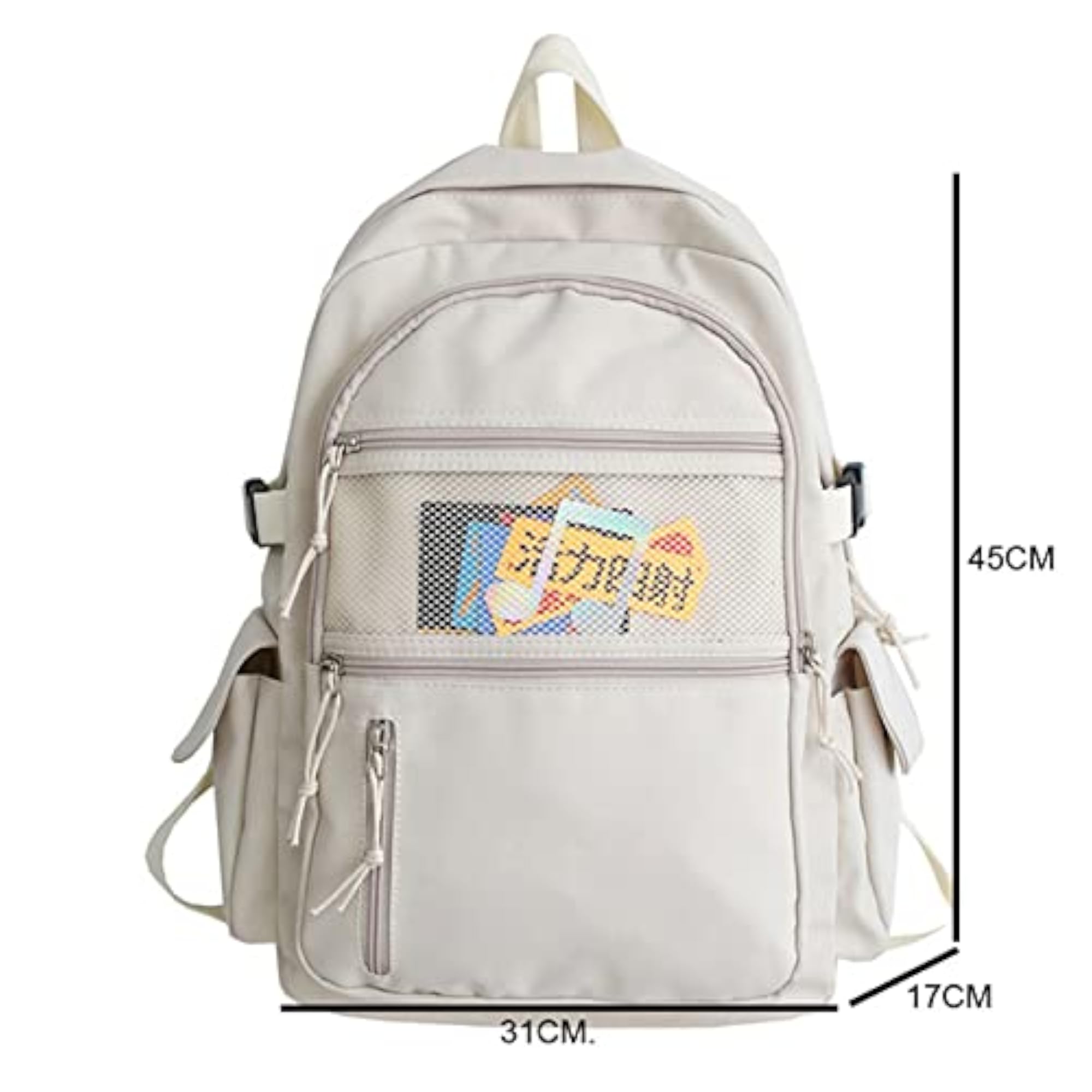 Waterproof Nylon Women's Casual Travel School Backpack