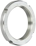 SKF AN 15 Locknut, Right Hand, Steel, M75 Thread, 12 Threads per Inch