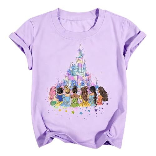 Image of Magical Shirt for Girl: Magic Kingdom Prinecess Tshirt Princess Shirts Youth Girls Cute Family Vacation Trip Tee