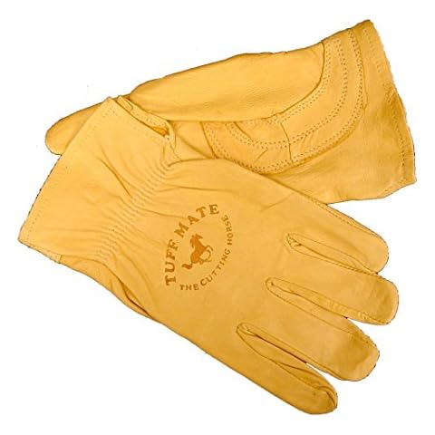 Tuff Mate Soft Leather Work Gloves- Size Medium Cover