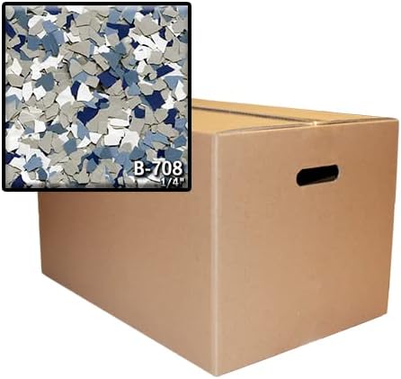 25 LB Box Epoxy Flake - Stone wash (B-708)