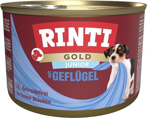 RINTI Gold Junior + Geflügel 12x185g
