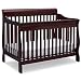 Delta Children Canton 4-in-1 Convertible Baby Crib, Espresso Cherry