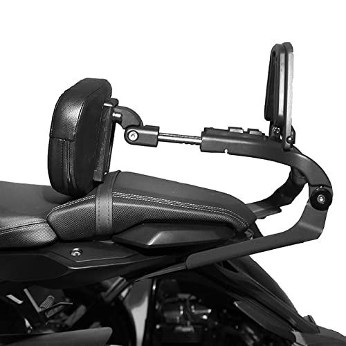 Porte-bagages CB650R 2019 2020 support fixe noir dossier passager - 6