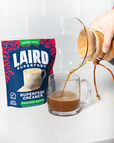 Laird Superfood Non-Dairy Reduced Sugar Superfood Coconut Powder Coffee Creamer, Keto, No Sugar Added, Gluten Free, Non-Gmo, Vegan, 8 Oz. Bag, Pack Of 1 #TOP2