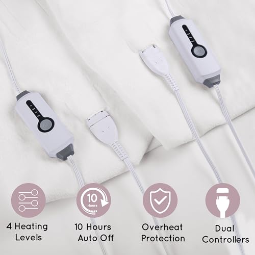 Duoduo HLMP-CF-HTRF-Q Electric Heated Mattress Pad 60 Inch * 80 Inch Queen Size thumb #2