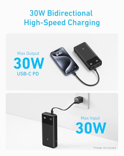 Image of Anker Power Bank (20K, 30W) B2B - UN (Excluded CN, Europe) White Iteration 1