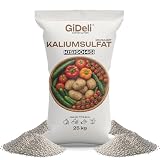 GiDeli Kaliumsulfat Granulat 25 kg Gemüsedünger Chlorfrei 50% K2O