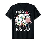 Fleece Navidad Sheep Weihnachtst-stücke