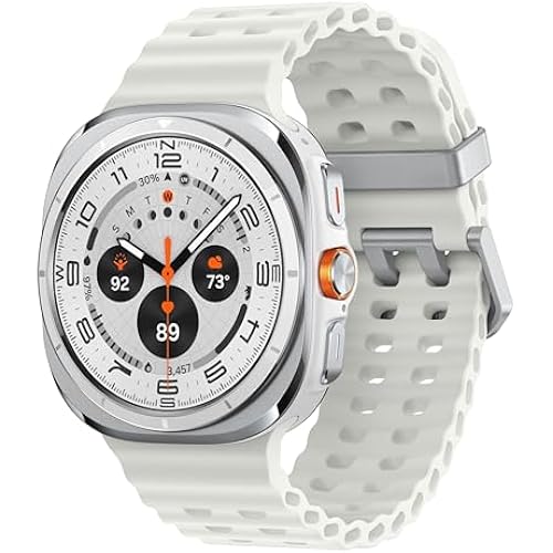 Samsung Galaxy Watch Ultra (2025), Titanium White, 47mm, LTE Smartwatch