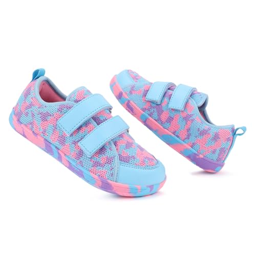 SECHRITE Kids Wide Barefoot Shoes Wide Toe Box Girls Boys Minimalist Sneakers | Zero Drop Sole | Splay Naturally Walking Running Shoes for Little/Big Kid2
