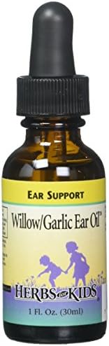 Herbs for Kids Willow/Garlic Ear Oil, Unscented (Btl-Glass) | 1oz
