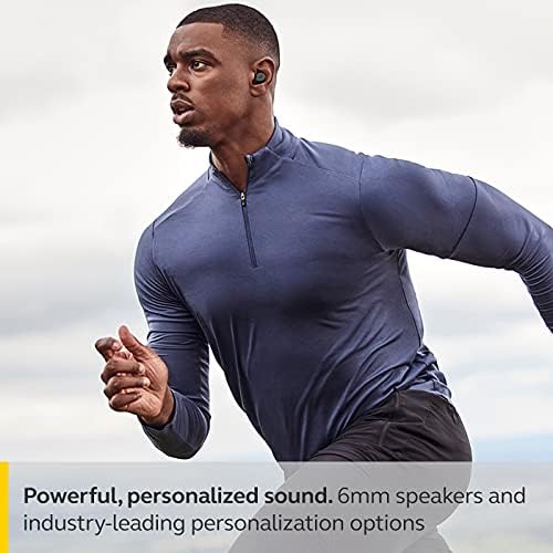 Jabra Elite 7 Active In-Ear Bluetooth Earbuds - True Wireless Sports Ear Buds with Jabra ShakeGrip for the ultimate active fit, Adjustable Active Noise Cancellation and Alexa Built-In - Black