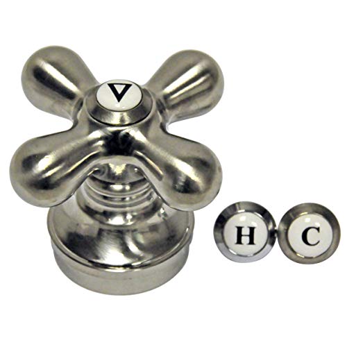 Danco 89255, Cross-Arm Handle Replacement Kit Does Not Fit Delta Or Moen Faucets, Brushed Nickel #TOP7