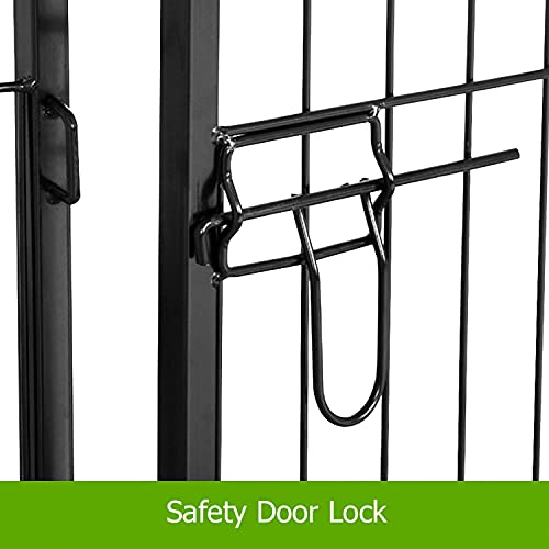 Yaheetech 40-Inch Pet Playpen With Door Pet Playpen For Large And Small Animals, Foldable Dog Exercise Pens Indoor & Outdoor 16 Panel #TOP5