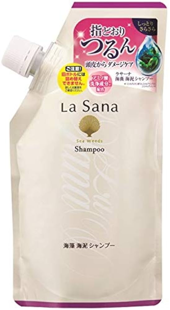 ラサーナ 海藻 海泥 シャンプー / トリートメント 本体／＆詰め替え用セット 海藻 海泥 シャンプー&トリートメント 詰替用セット｜ラサーナ