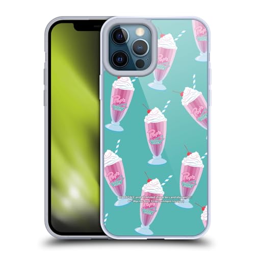 Head Case Designs Officially Licensed Riverdale Pop's Milkshake Pattern Graphics 2 Gel Case [Military Grade Protection] Compatible with Apple iPhone 12 Pro Max