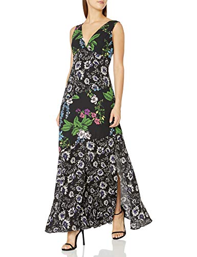 Sam Edelman Women s Mixed Media Maxi, Multi Botanical, 14
