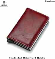 Carrken® New Antitheft Men and Women Credit Card Holder RFID