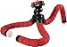 Produktbild Rollei Monkey Pod - Biegsames Mini Stativ mit flexiblen Beinen, Max. Höhe 27 cm - inkl. Kugelkopf, rutschfesten Gummifüßen und Schnellwechselplatte - Rot