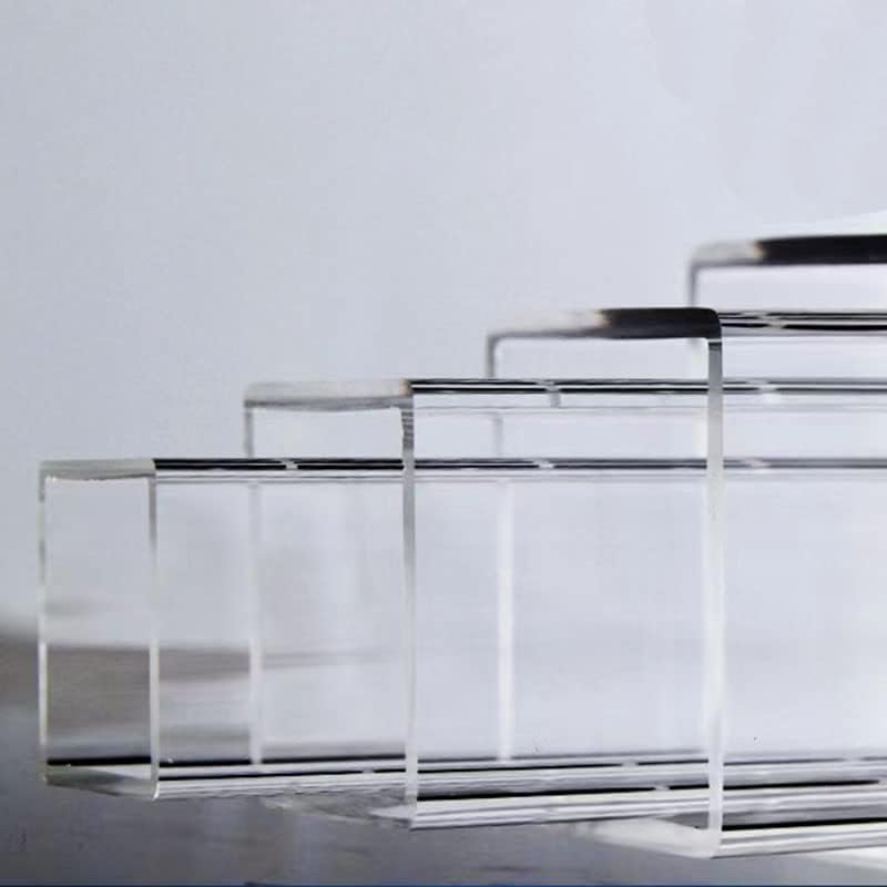WALNUTS Acrylic square tube 10~100mm Side acrylic square pipe hollow duct transparent plexiglass tube PMMA quartet cantal (Color : 240mm 1Pcs, Size : 30x30x2mm)