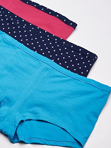 Hanes Women's 3 Pack Comfortsoft Cotton Stretch Boy Brief, Assorted,9 #TOP1