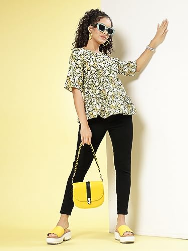 Image of OOMPH! Women's Polyester Regular Fit Shirt
