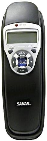 ICONCEPTS KT1600CL-BK Trimline Phone with Type 2 Caller I.D. - Black
