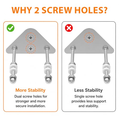 GZQIUYI 10-Pack Aluminum Skateboard Hanger
