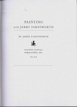 Hardcover Painting with Jerry Farnsworth Book