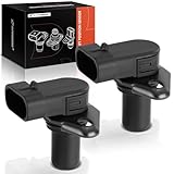 A-Premium 2-PC Engine Camshaft Position Sensor Compatible with Kia Sorento 2007-2009 2011-2013, Sedona, Borrego, Amanti & Hyundai Sonata, Santa Fe, Genesis, Genesis Coupe, Azera, Veracruz, Entourage
