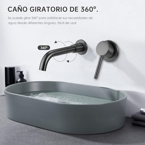 La mejor comparación de Grifería de pared baño los 10 mejores. 9 Imagen adicional