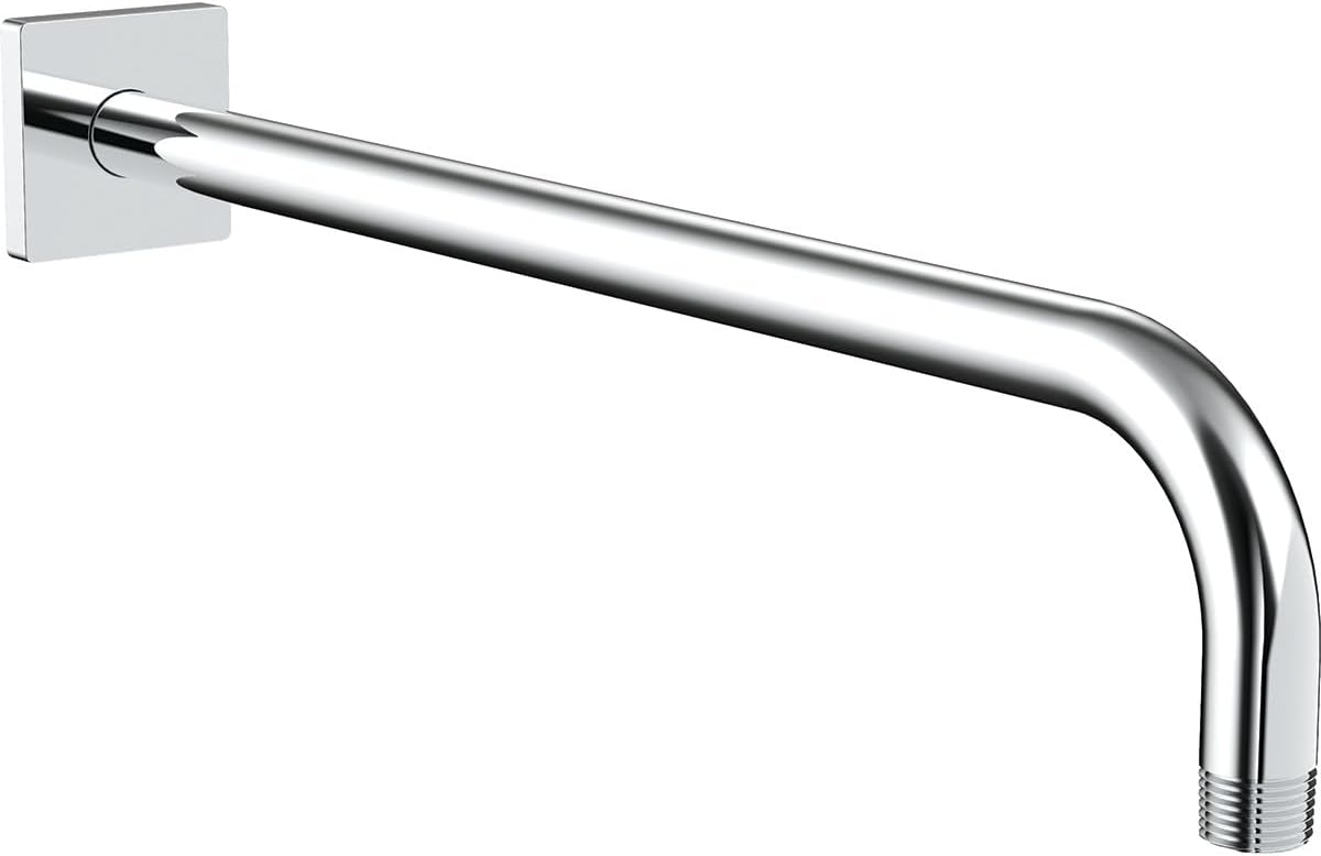 Speakman S-2572 Polished Chrome S-2752 Wall Mounted Rain Shower Arm & Flange