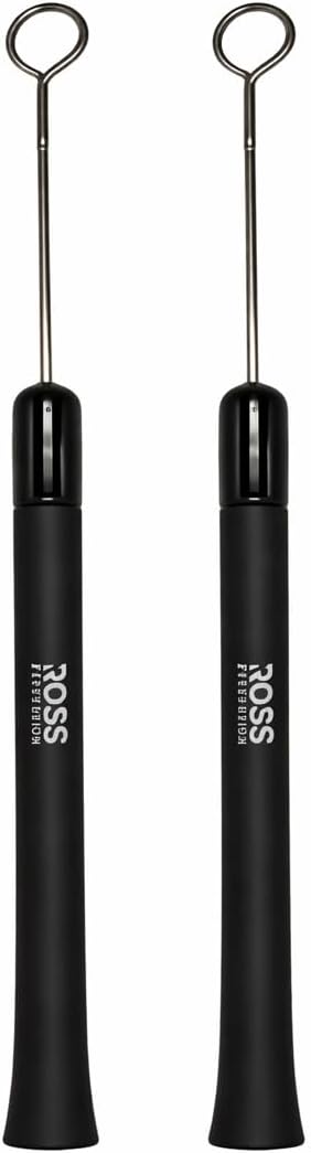 ROSS Percussion Retractable Wire Drum Brushes Adjustable Spread Jazz Acoustic Pair