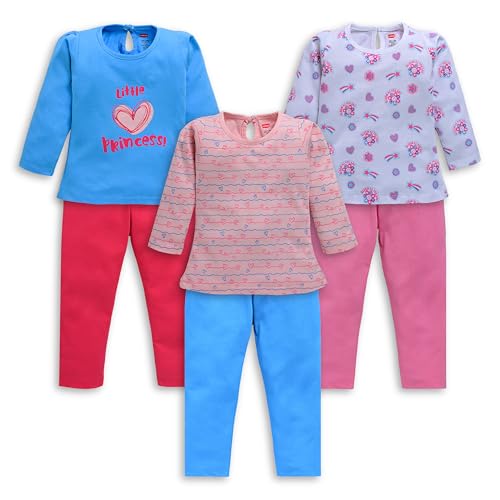 Image of LuvLap Baby-Girls F /S Girls Top & Pyjama Set