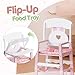 ROBOTIME Wooden Baby Doll High Chair – Pretend High Chair Toys for 18
