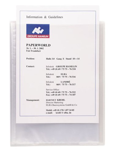 Preisvergleich Produktbild Oxford Sichtbuch A4, polyvision, 20 Hüllen, transparent, farblos