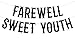 Farewell Sweeet Youth Banner, Funeral Birthday Bunting Sign for 20/30/40/50 Years Old, Death to My Youth Funny Birthday Party Decoration Supplies
