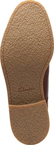 Clarks Men's Jaxen Mid Chukka Boot, Tan Leather, 8 Wide | Image 5