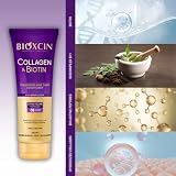 Bioxcin Kolagen i biotyna odżywka do włosów zwiększająca objętość 250 ml do utraty włosów technologia dodatkowej objętości