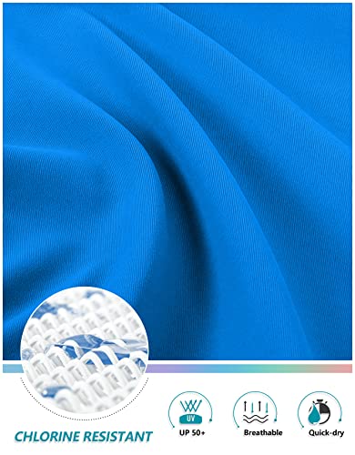 Image of Kayrth Women's High Waisted Swim Skirt with Zipper Pockets Tummy Control Bathing Suit Swimsuit Tankini Bottoms