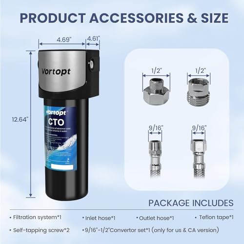 Multi-Stage Under Counter Water Filter