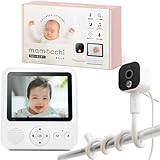 PYKES PEAK (パイクスピーク) ベビーモニター 見守りカメラ 720P 音検知 温度検知 暗視機能付き 双方向音声通信 遠隔監視カメラ 日本語取扱説明書付 出産祝い プレゼント ベビーカメラ モニター まもっち
