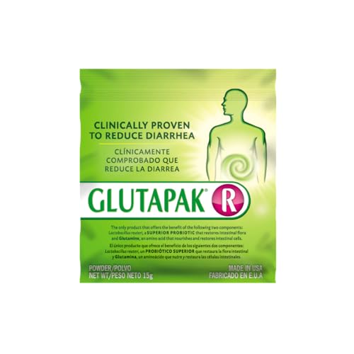Glutapak R Probiotics with Glutamine and Lactobacillus Reuteri, 15g per Packet - 3 Packets
