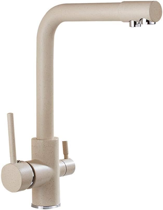 Robinet 3 voies LWX avec rotation 360 degrés pour optimiser l'espace évier